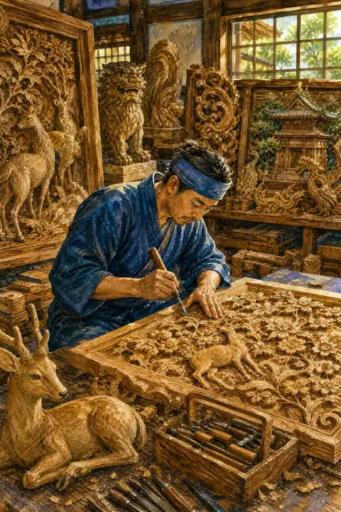 Inami Woodcarving