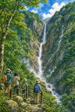 肖米奥瀑布