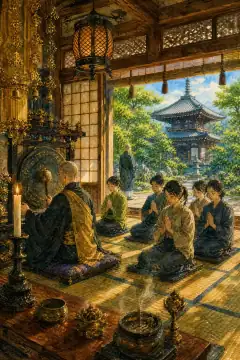 宿坊体験