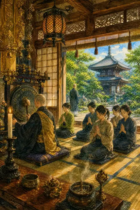 宿坊体验