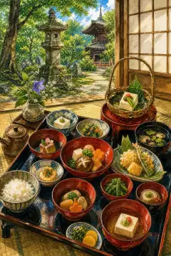 精進料理 (Shojin Ryori)