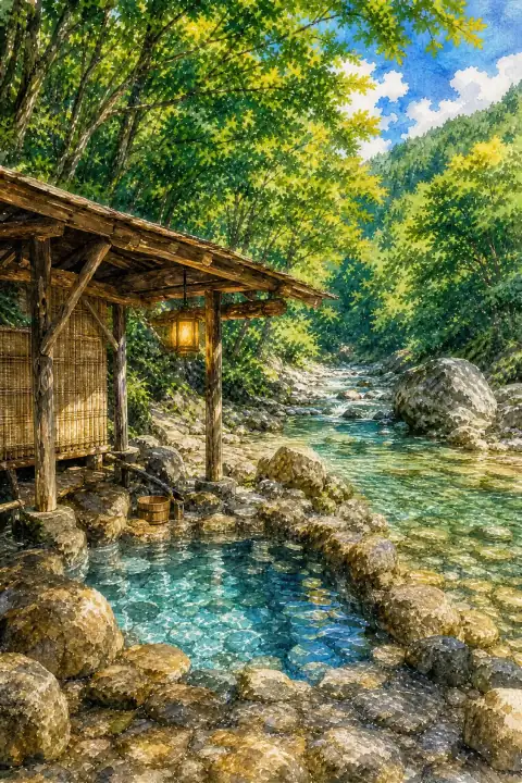 Tsuboyu (Yunomine Onsen)