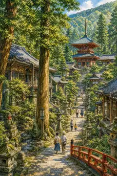 高野山の寺院群