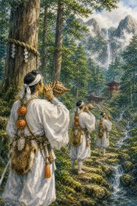 Dewa Sanzan (Three Mountains of Dewa)