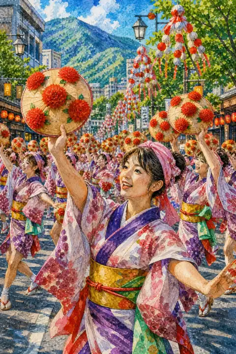 Yamagata Hanagasa Festival