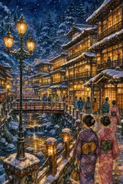银山温泉