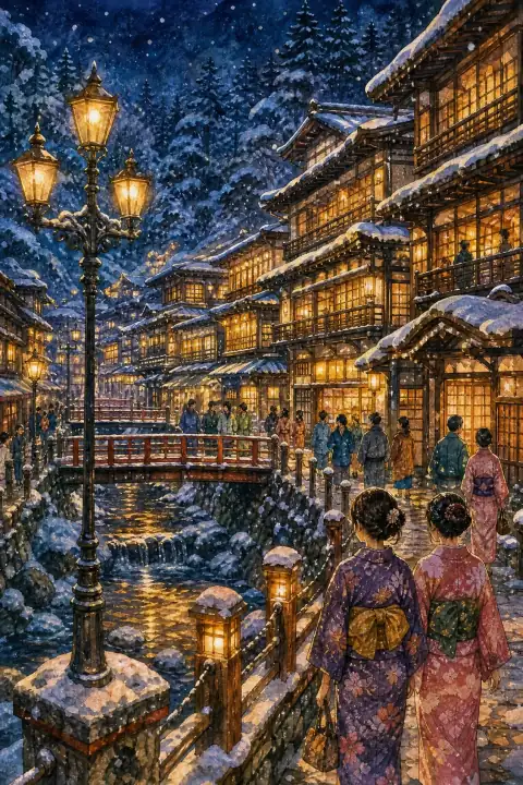 银山温泉