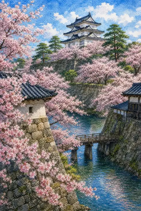 山形城遗址／霞城公园