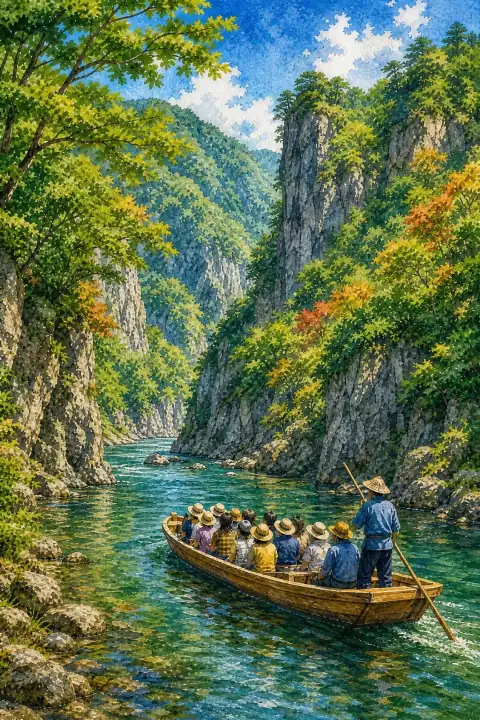 Mogami River Gorge