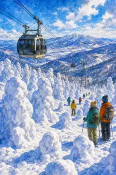 Zao Snow Monsters