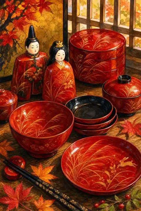 Ouchi-nuri lacquerware