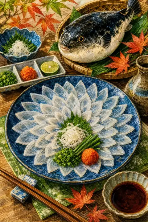 Fugu (Pufferfish) Cuisine