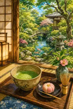 Matcha and Wagashi Experience