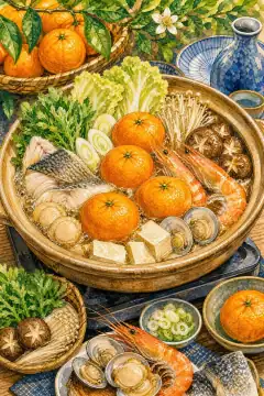 Mikan Nabe (Mandarin Orange Hot Pot)