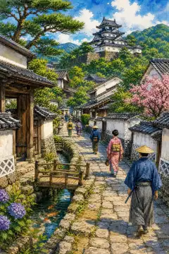 Hagi Castle Town