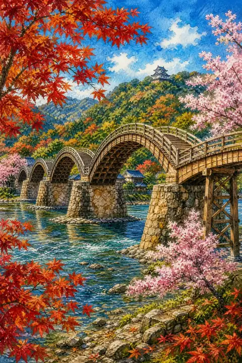 Kintai Bridge (Kintaikyo)