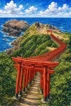 Motonosumi Shrine (Motonosumi Inari Shrine)