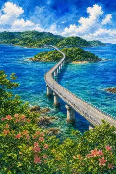 Tsunoshima Bridge