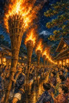 吉田の火祭り