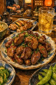 鳥もつ煮